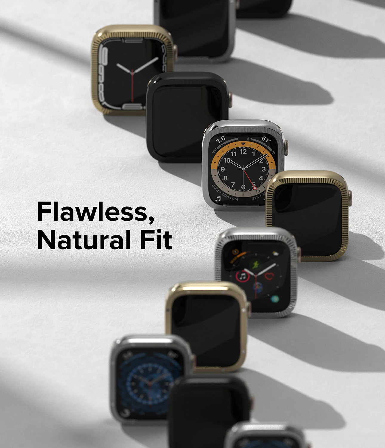 Apple Watch 9 / 8 / 7 (41mm) | Bezel Styling Premium - Image 76