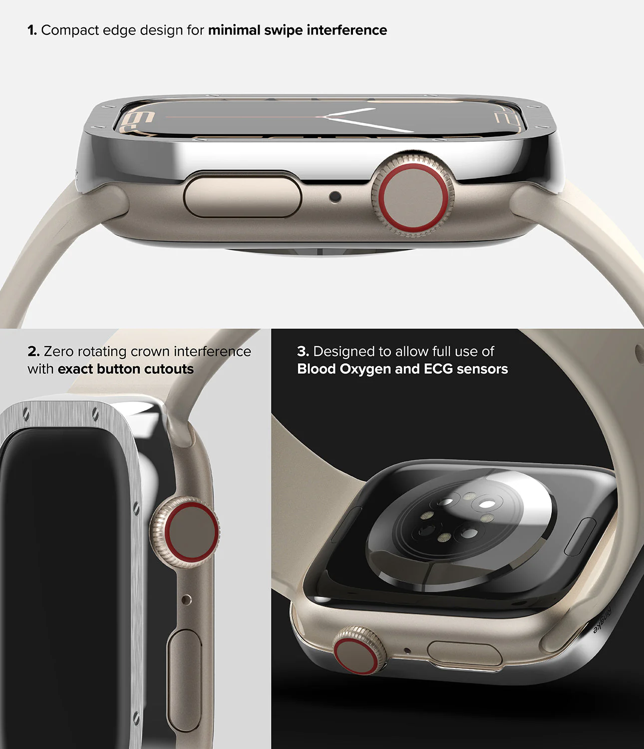 Apple Watch 9 / 8 / 7 (41mm) | Bezel Styling Premium - Image 9