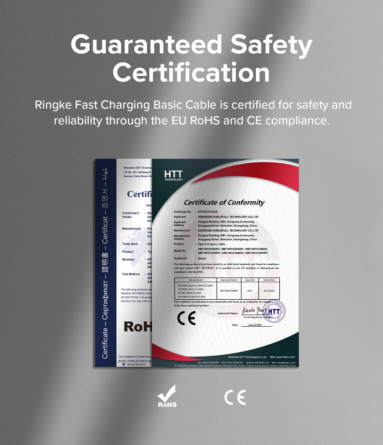 Ringke Fast Charging Basic Cable USB-C to USB-C - Image 14
