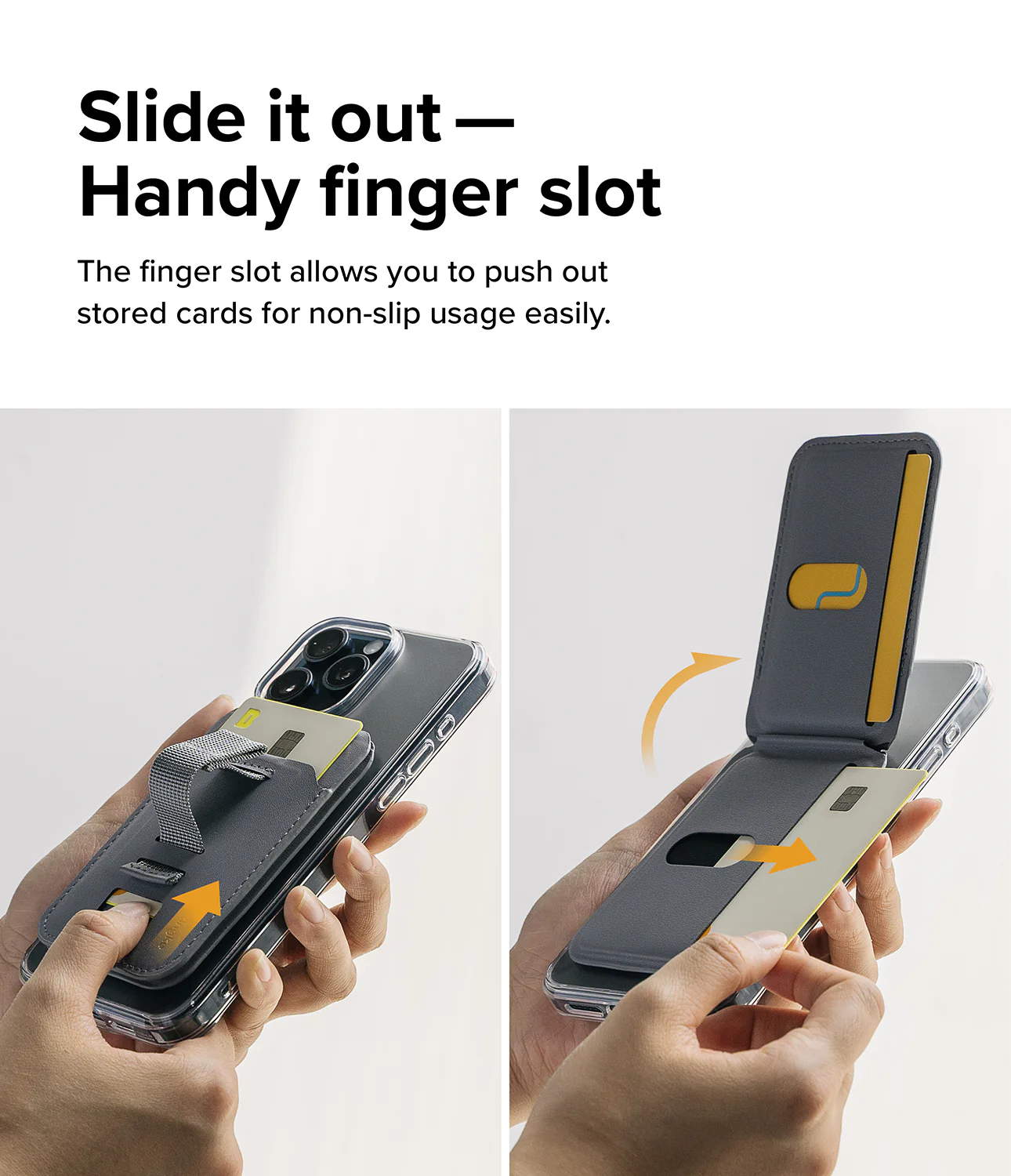 Card Holder | Stand Grip Magnetic Card Holder Wallet - Image 9