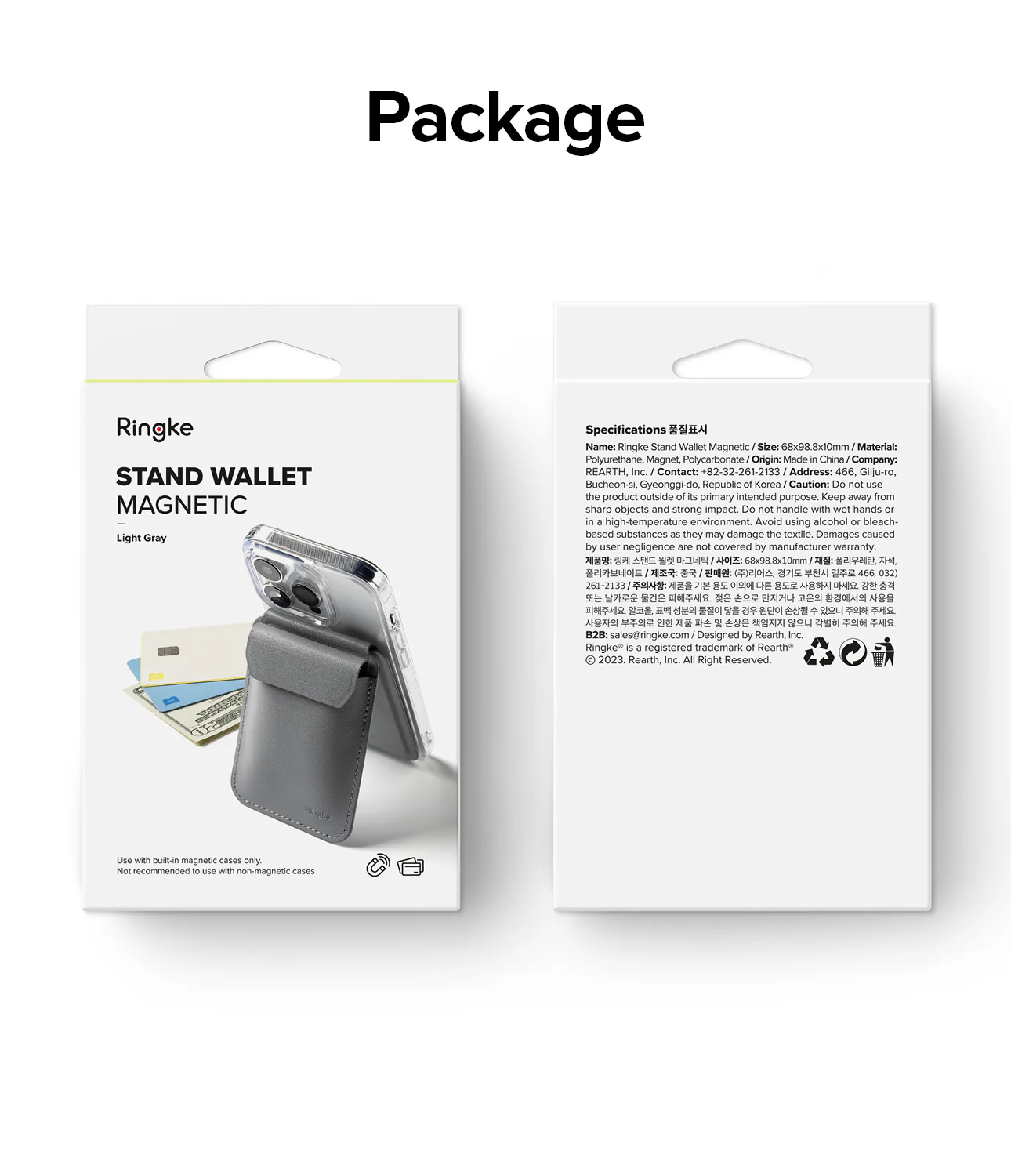 Card Holder | Stand Wallet Magnetic - Image 11