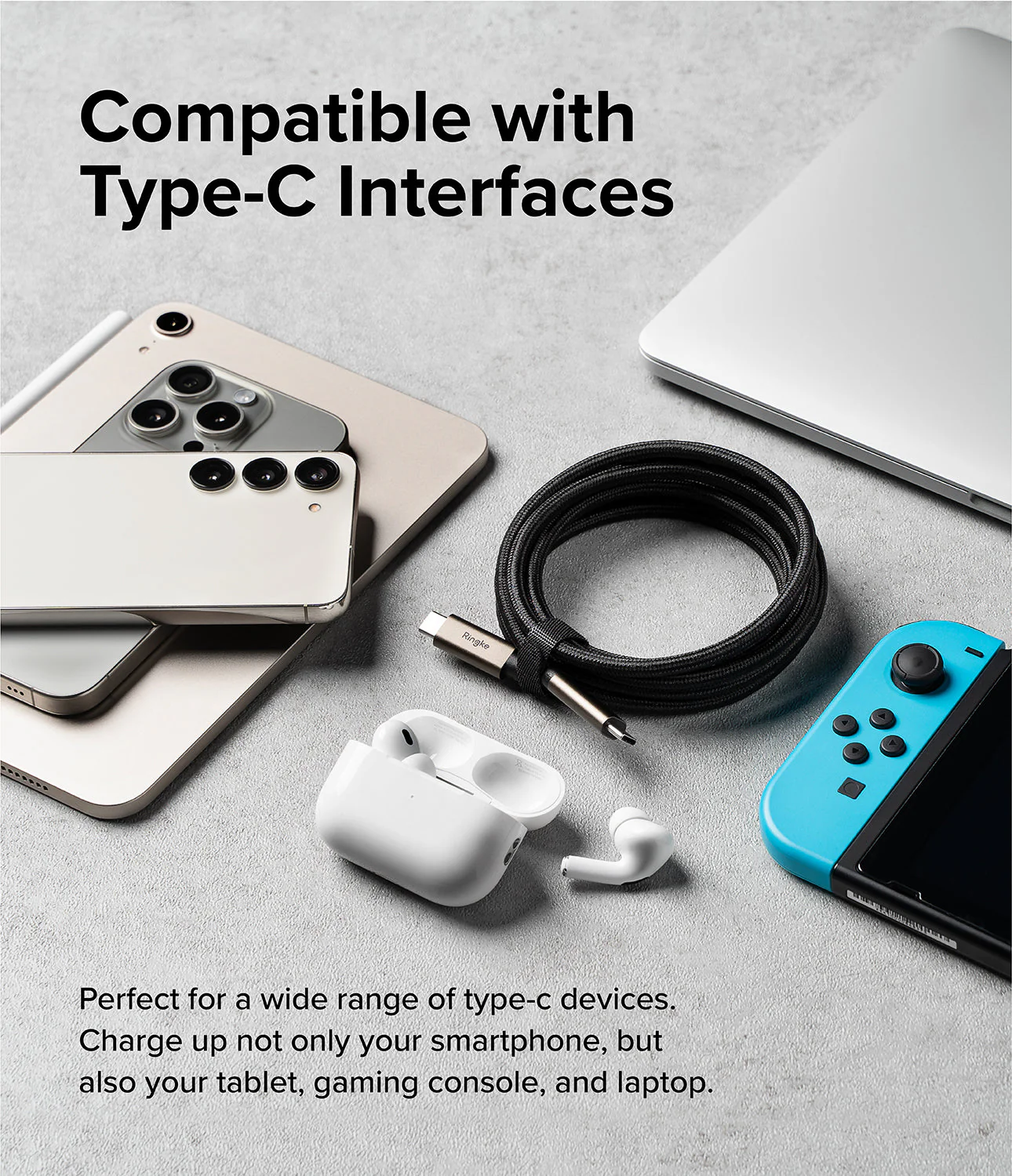 Ringke USB 3.2 Gen 2x2 USB-C Charging Cable - Image 23
