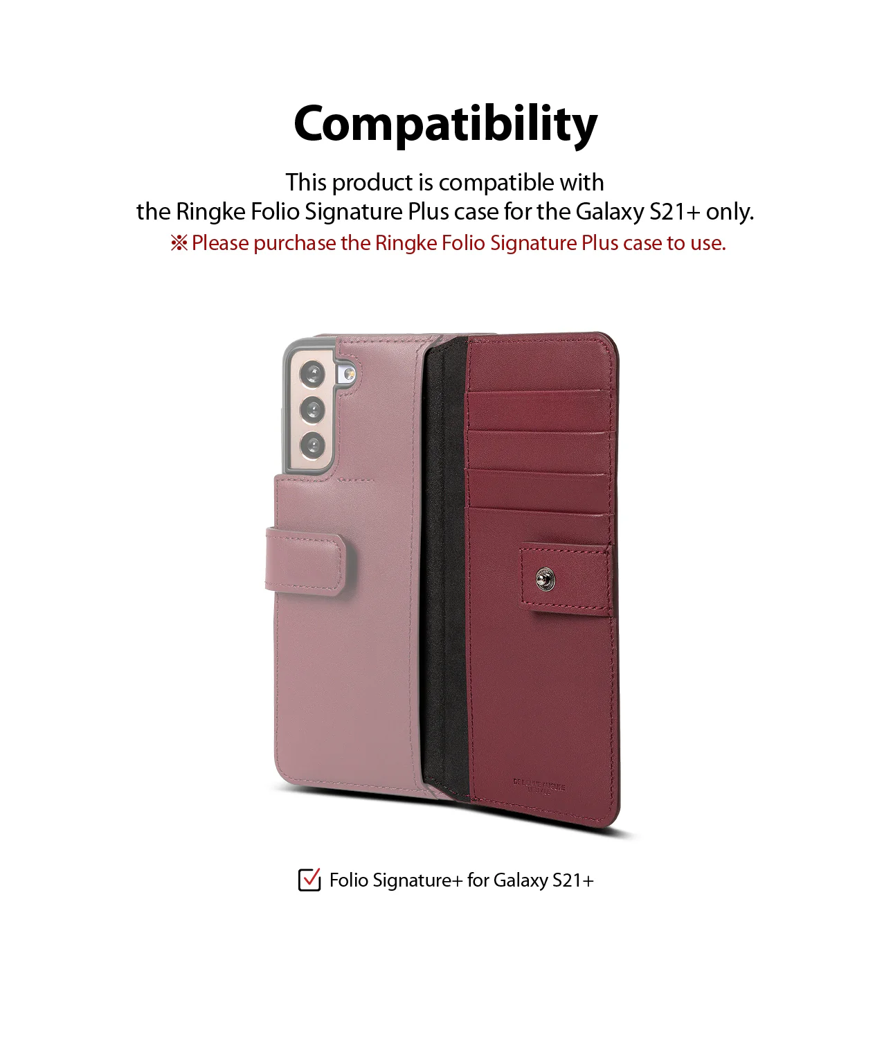 Galaxy S21 Plus Case | Folio Signature+ - Image 51