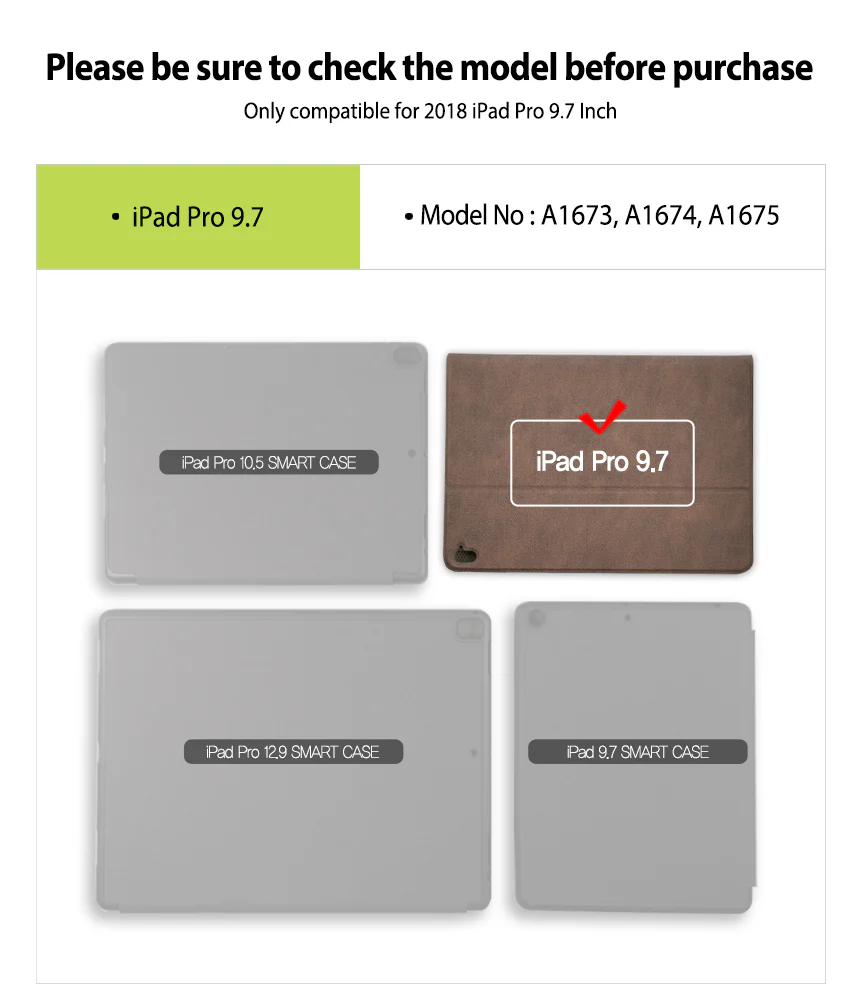 Smart Cover Design Leather Stand | iPad - Image 4