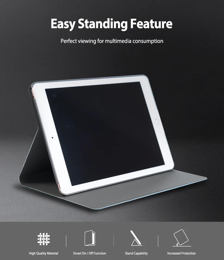 Smart Cover Design Leather Stand | iPad - Image 5