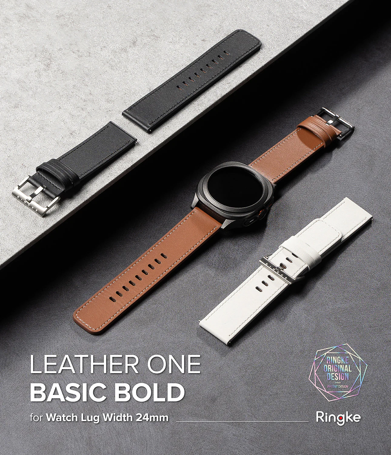 Watch Lug 24mm | Leather One Basic Bold - Image 2