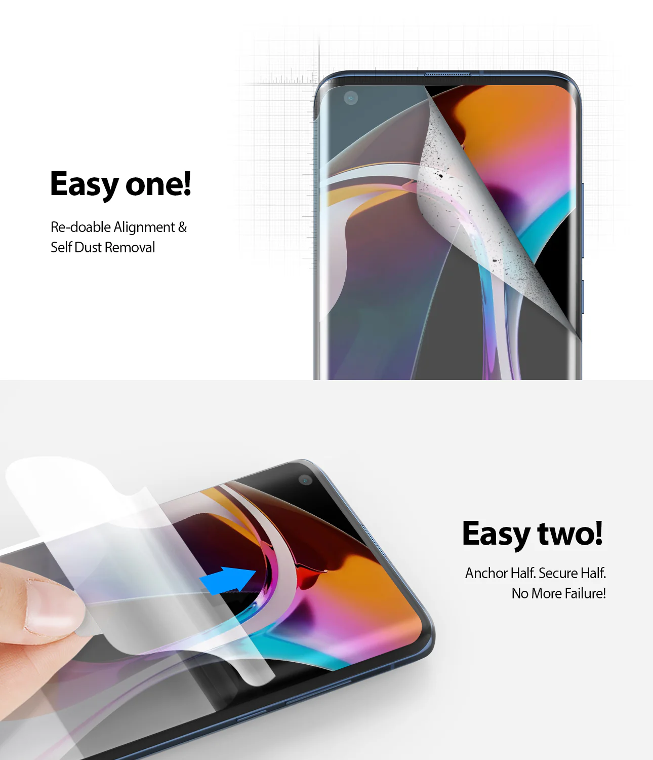 Mi 10 / 10 Pro Screen Protector | Dual Easy Film - Image 5