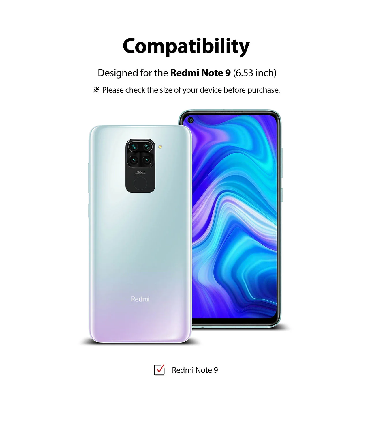Redmi Note 9 Screen Protector | Dual Easy Film - Image 3