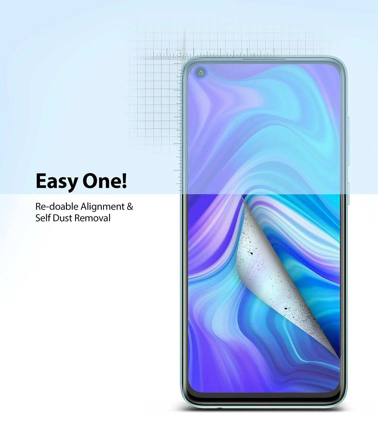 Redmi Note 9 Screen Protector | Dual Easy Film - Image 4
