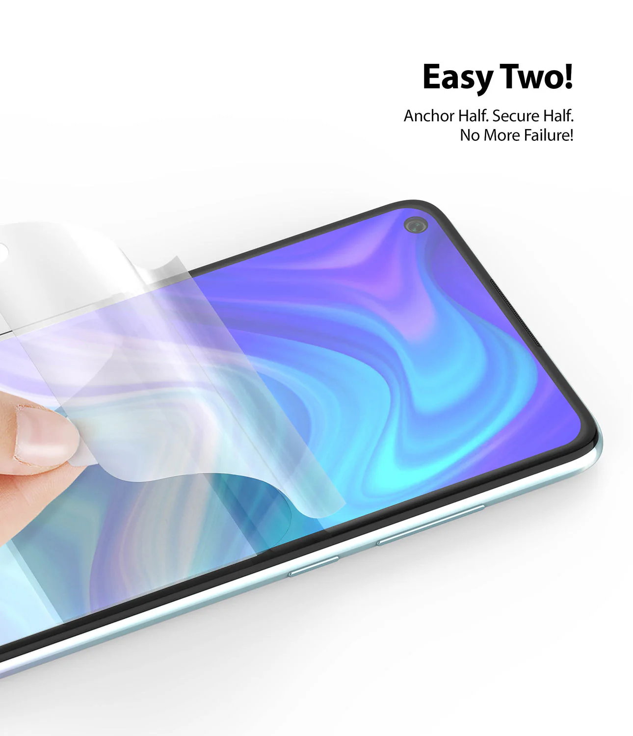 Redmi Note 9 Screen Protector | Dual Easy Film - Image 5